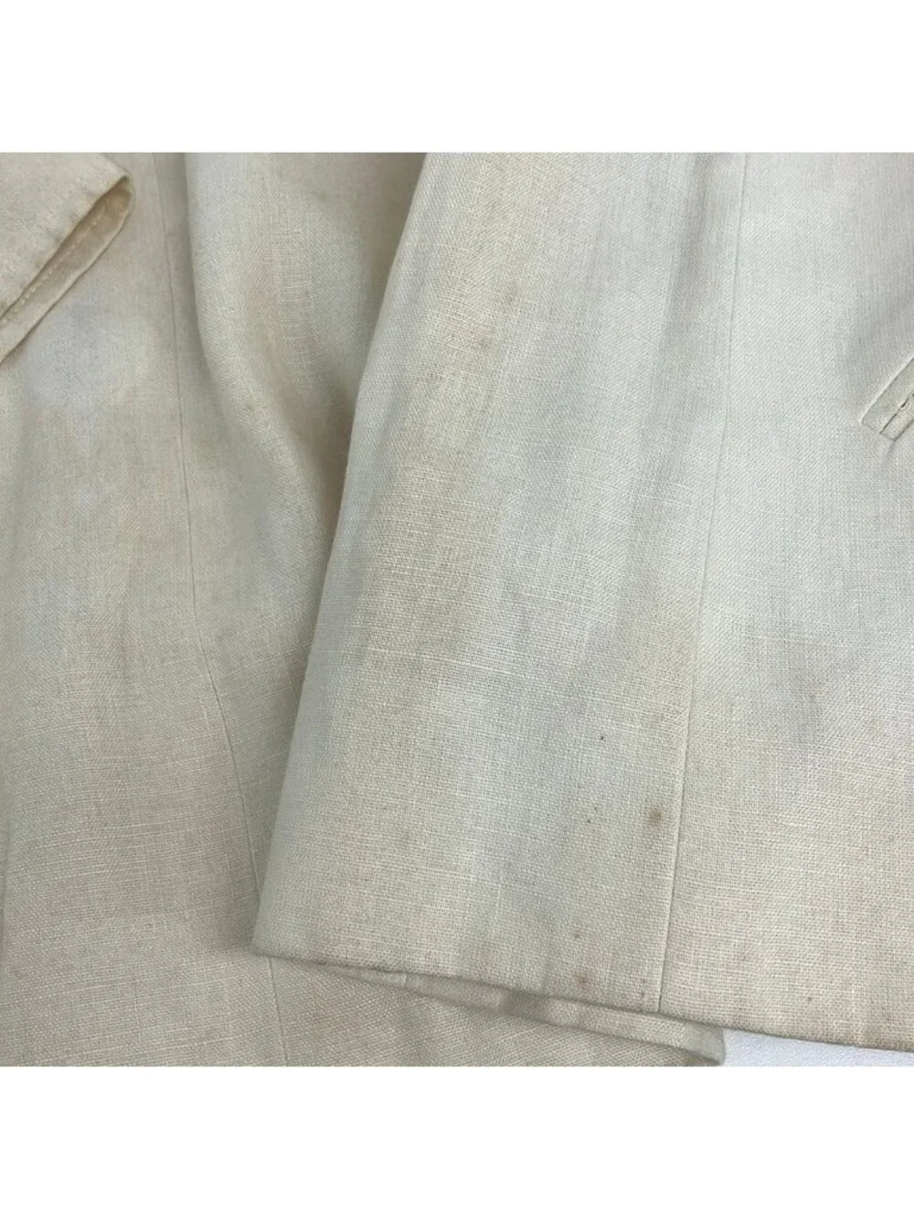 Chanel Jacket S Ivory Long Sleeve